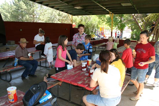 2008 White Family Reunion at Big Rock Candy Mountain, Utah
